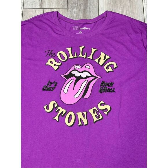 Rolling Stones ladies T-shirt, size XL 16-18 - Picture 2 of 7